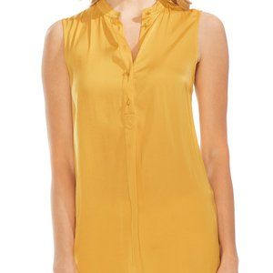 Women's Vince Camuto Sleeveless Rumple Henley